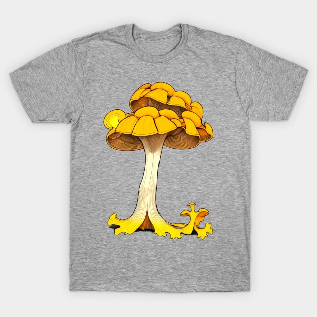 Mushrooms T-Shirt by Jaymz Weiss Designz